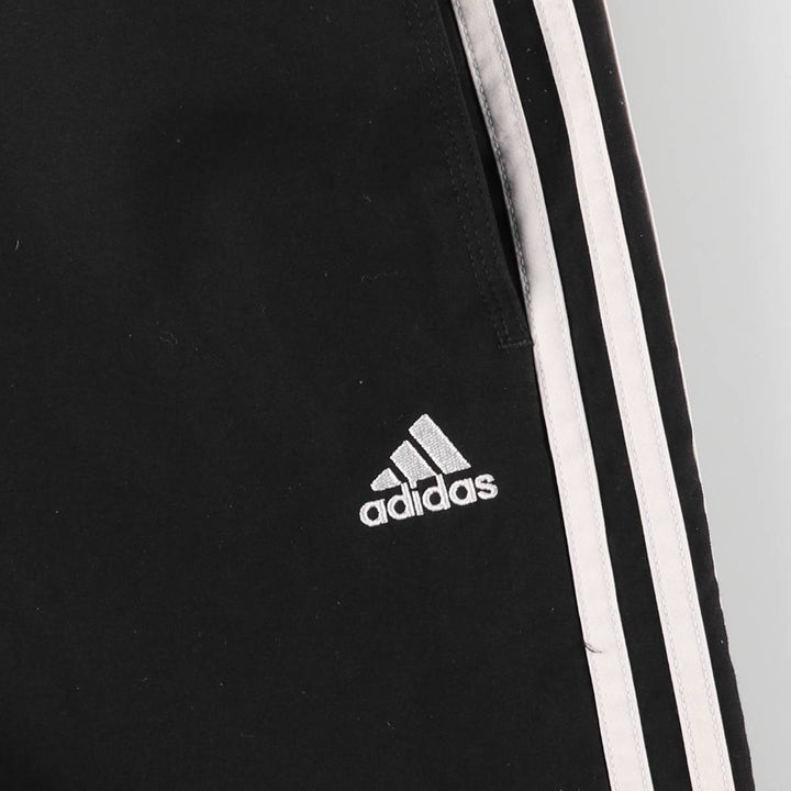 Adidas CLIMALITE Warm-Up Pants, Nylon, Shaka Shaka Pants, Men's Size Small polyester black type Vintage Second Hand