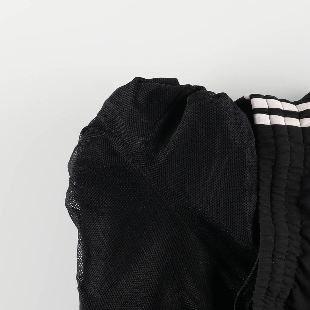 Adidas CLIMALITE Warm-Up Pants, Nylon, Shaka Shaka Pants, Men's Size Small polyester black type Vintage Second Hand