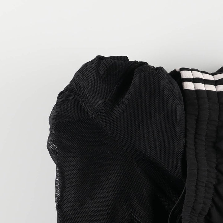 Adidas CLIMALITE Warm-Up Pants, Nylon, Shaka Shaka Pants, Men's Size Small polyester black type Vintage Second Hand