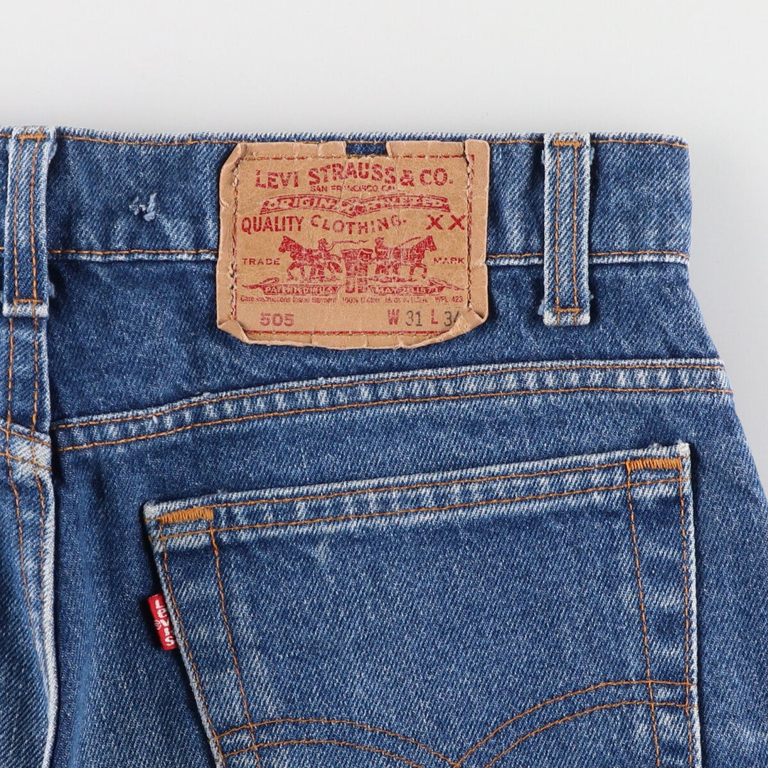 90s~00'S Levi's 505-0217 Tapered Denim Pants Made in USA Men's W30 Vintage /eaa400882