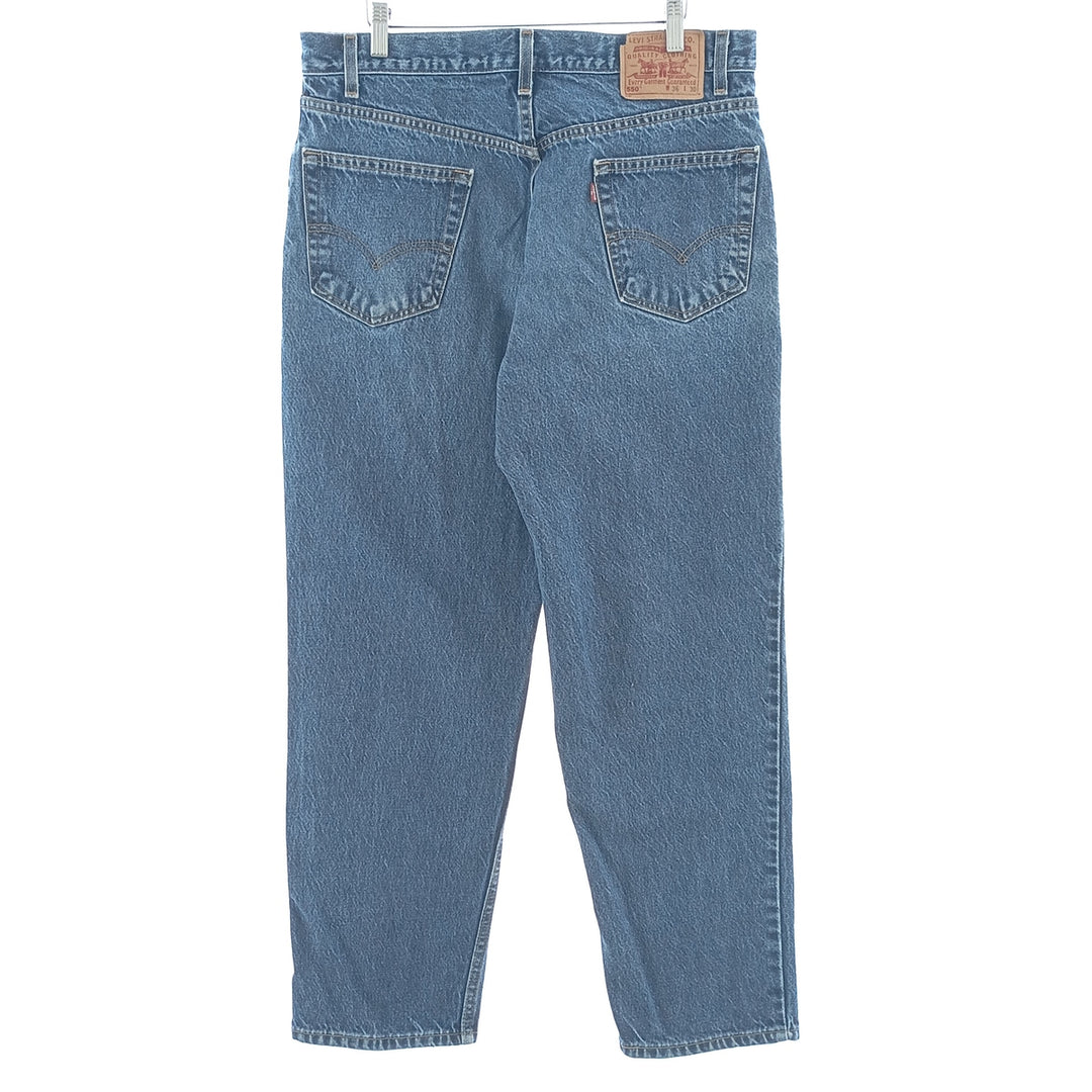 00'S Levi's 550 Relaxed Fit Tapered Denim Pants Made in USA Men's W35 equivalent / eaa400887