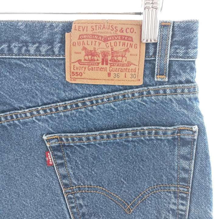 00'S Levi's 550 Relaxed Fit Tapered Denim Pants Made in USA Men's W35 equivalent / eaa400887