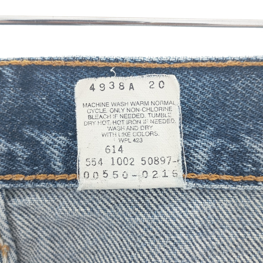 00'S Levi's 550 Relaxed Fit Tapered Denim Pants Made in USA Men's W35 equivalent / eaa400887