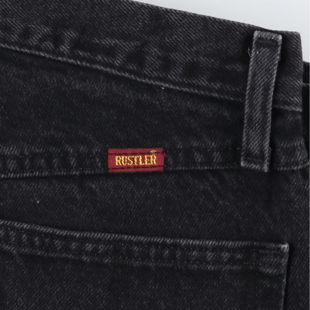 RUSTLER Black Denim Straight Denim Pants Men's W30 equivalent / eaa400907