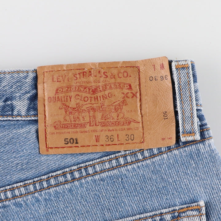 90'S Levi's 501 Straight Denim Pants Made in USA Men's W36 Vintage /eaa400910