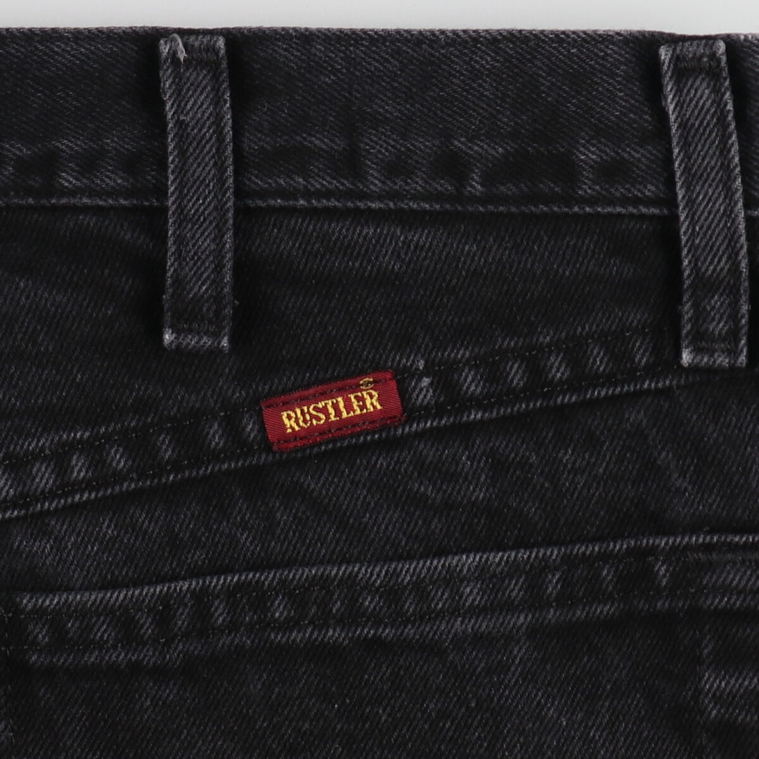 RUSTLER Black Denim Straight Denim Pants Men's W34 equivalent / eaa400922