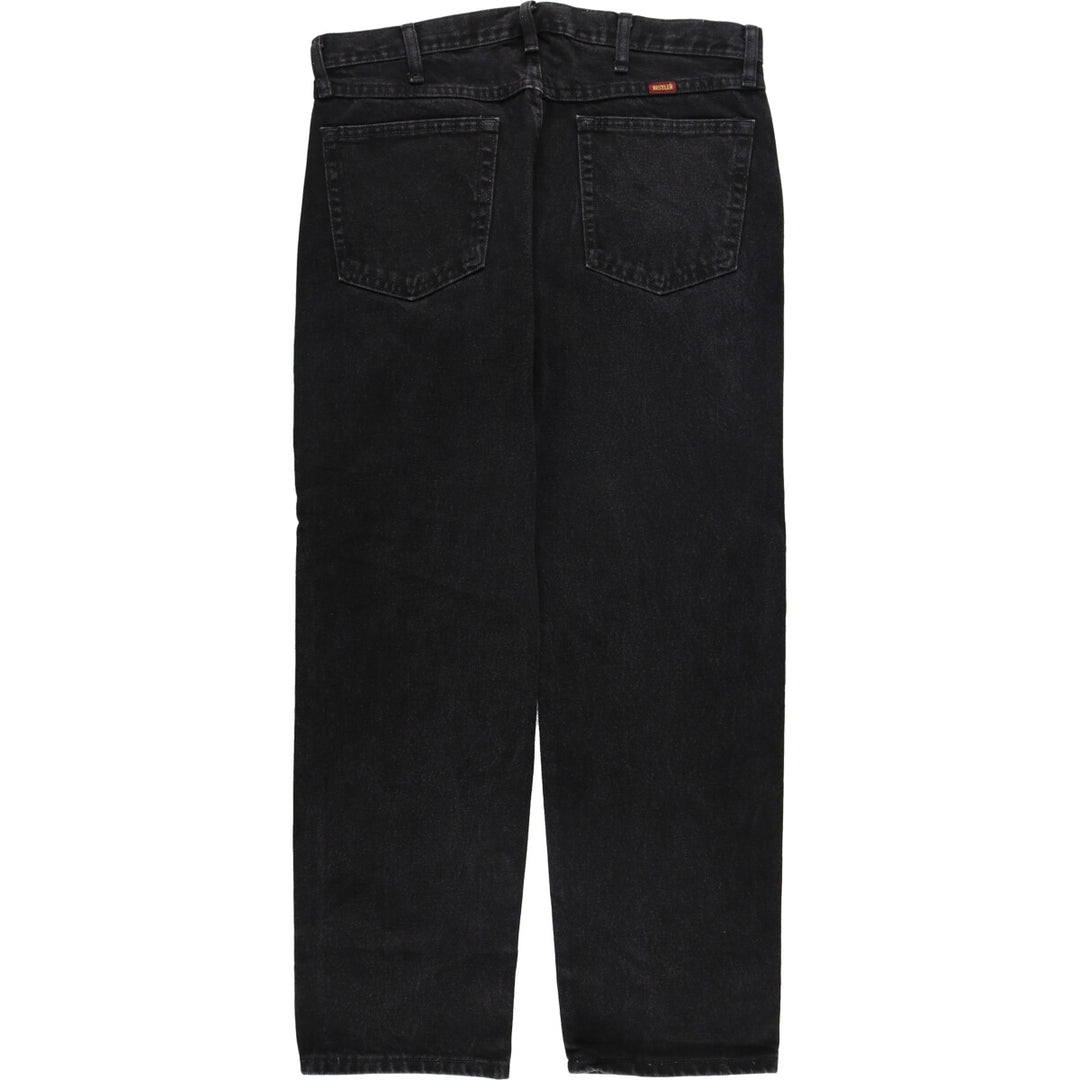 RUSTLER Black Denim Straight Denim Pants Men's W35 equivalent / eaa400938