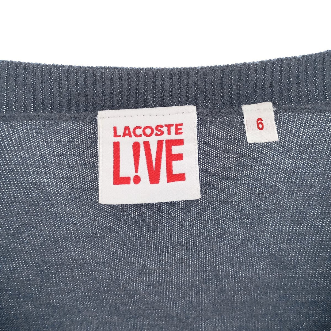 Lacoste LACOSTE LIVE Cotton Knit Cardigan 6 Men's L equivalent /eaa400978