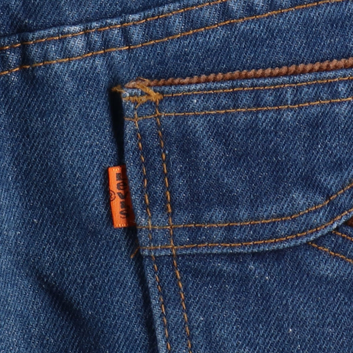 80'S Levi's 22520 5516 Orange Tab Bootcut Denim Pants Men's W35 Vintage / eaa401061