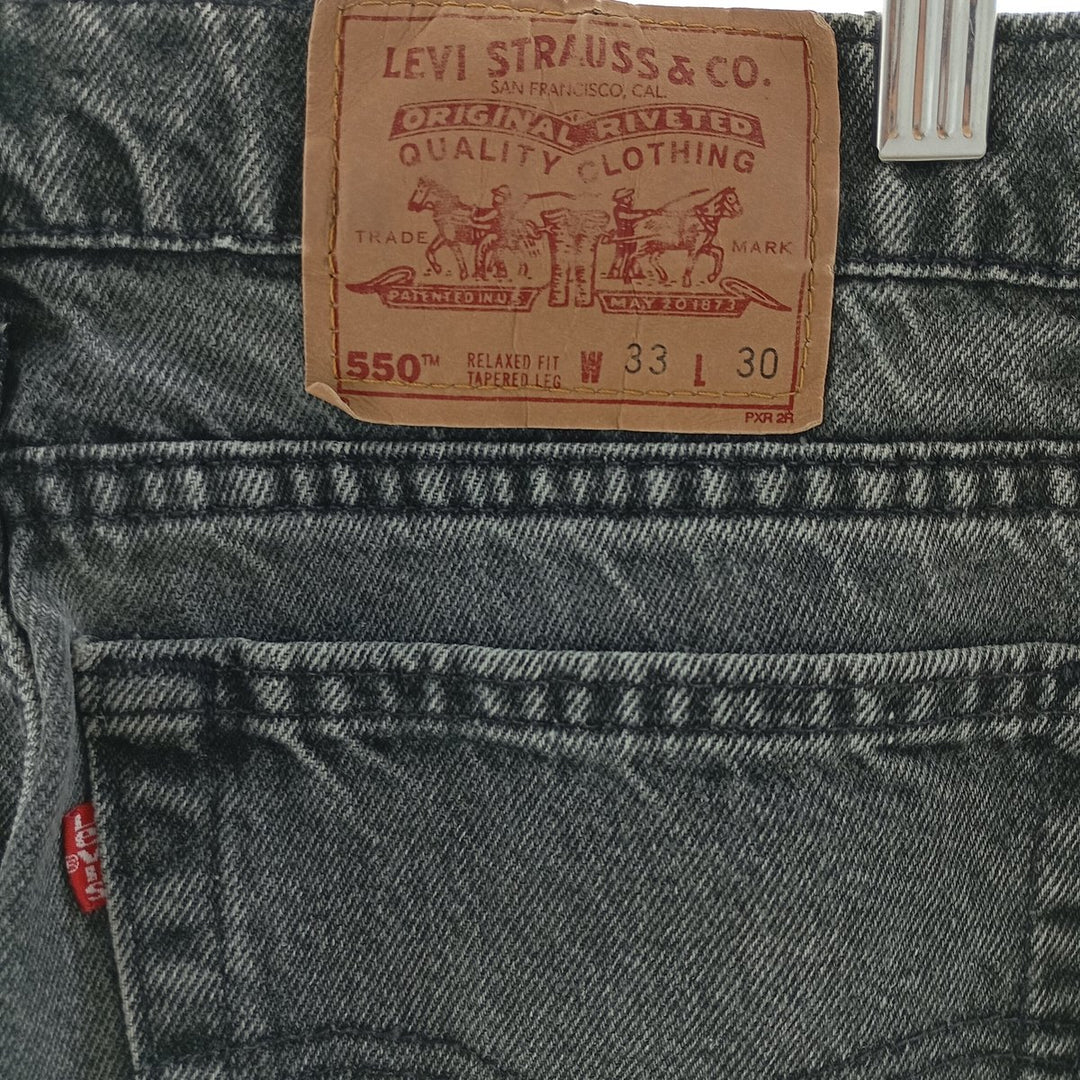 90'S Levi's 550 Relaxed Fit Tapered Leg Tapered Denim Pants Men's W32 Vintage / eaa401068