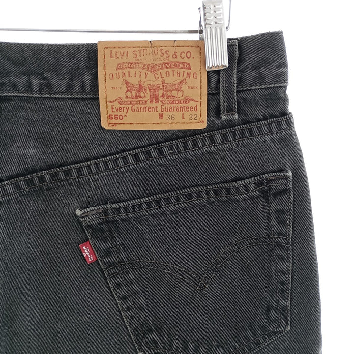 90'S Levi's 550 Relaxed Fit Tapered Denim Pants Men's W36 Vintage / eaa401077