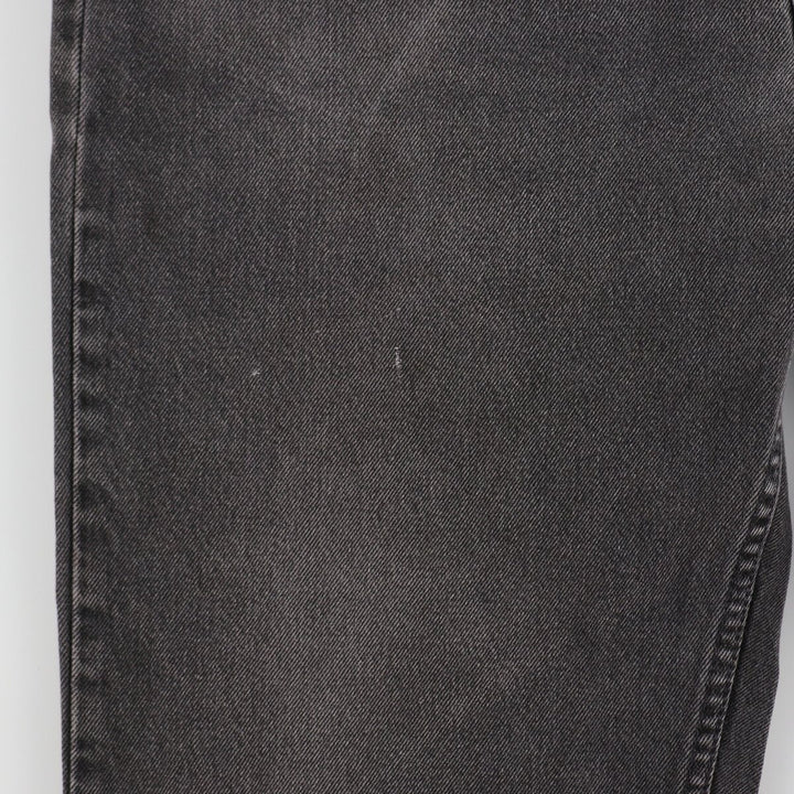 Big size 90'S Levi's 553 black denim straight denim pants made in USA men's w39 equivalent /eaa401079