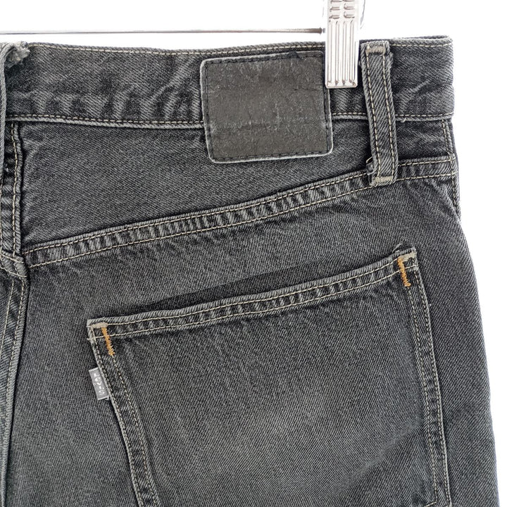 Levi's SILVER TAB BAGGY Black Denim Straight Denim Pants Men's W34 equivalent / eaa401081