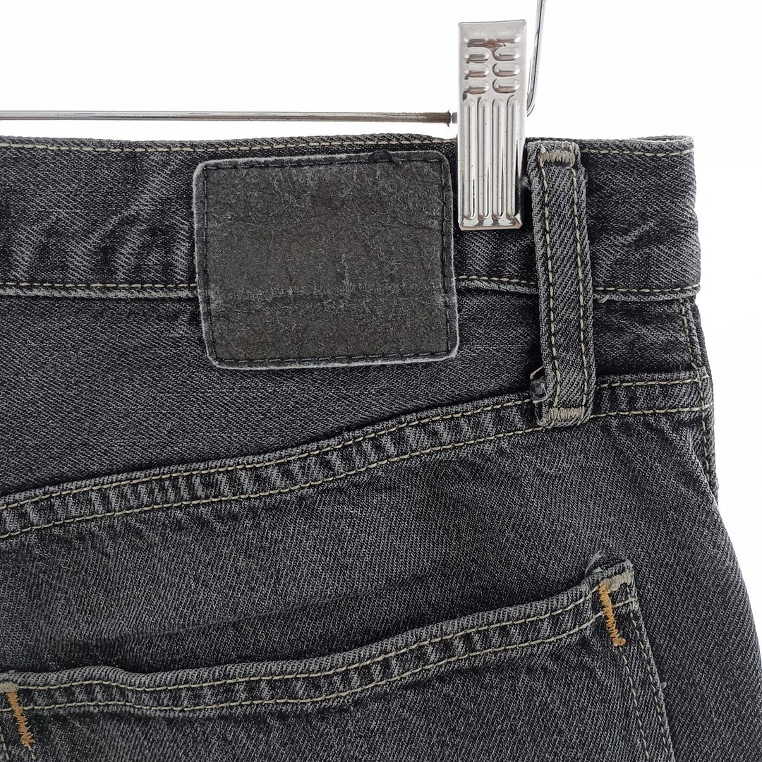 Levi's SILVER TAB BAGGY Black Denim Straight Denim Pants Men's W34 equivalent / eaa401081