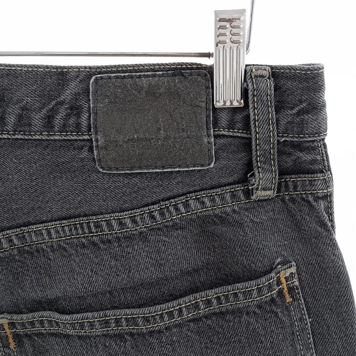 Levi's SILVER TAB BAGGY Black Denim Straight Denim Pants Men's W34 equivalent / eaa401081