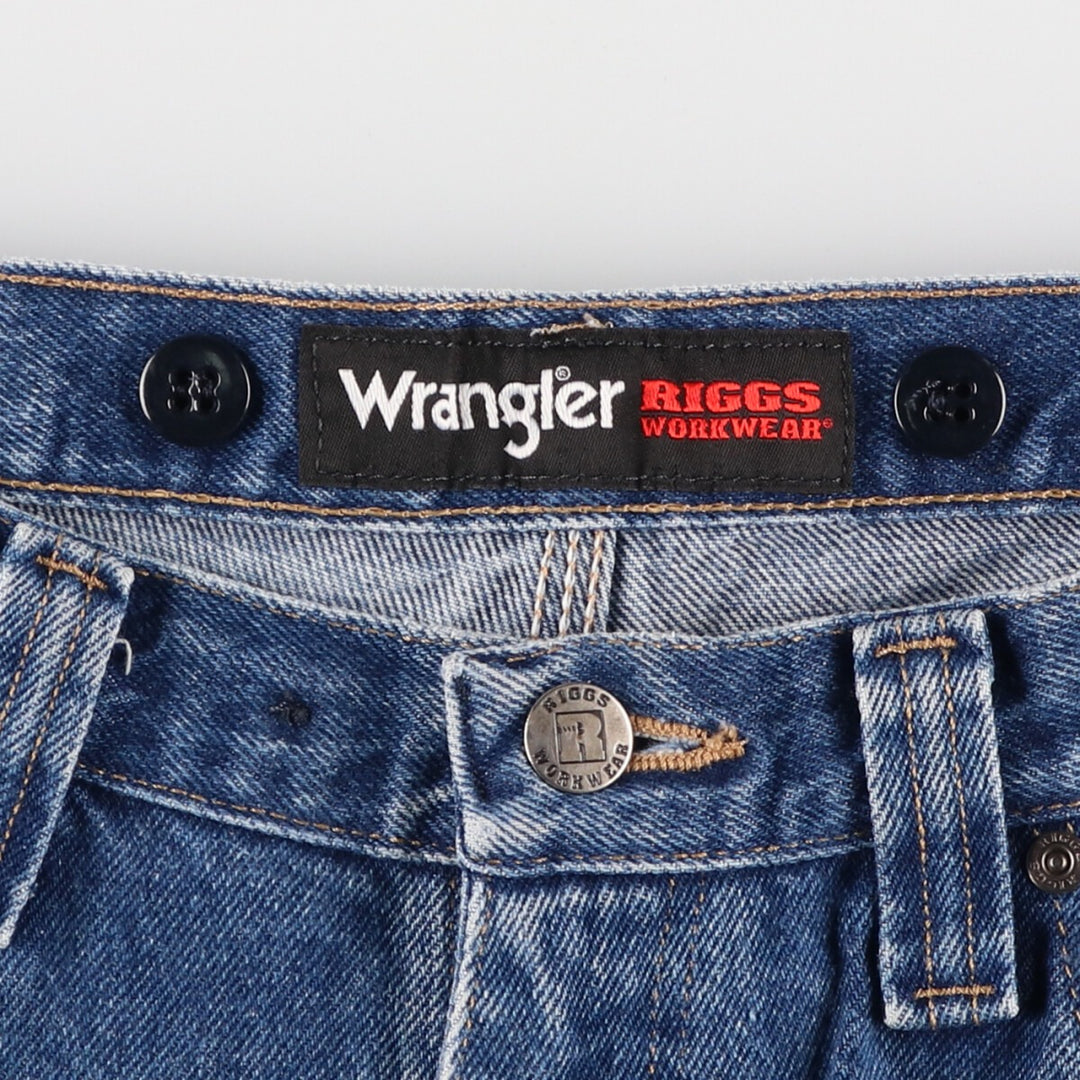 Wrangler RIGGS WORKWEAR Double Knee Denim Painter Pants Men's W34 equivalent / eaa401106