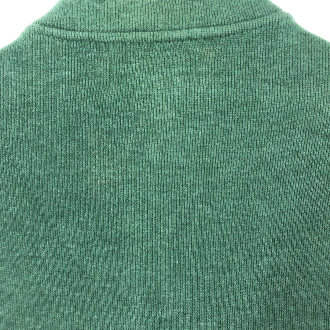 Ralph Lauren POLO by Ralph Lauren Cotton Knit Half Zip Sweater Men's S cotton green type Vintage Second Hand