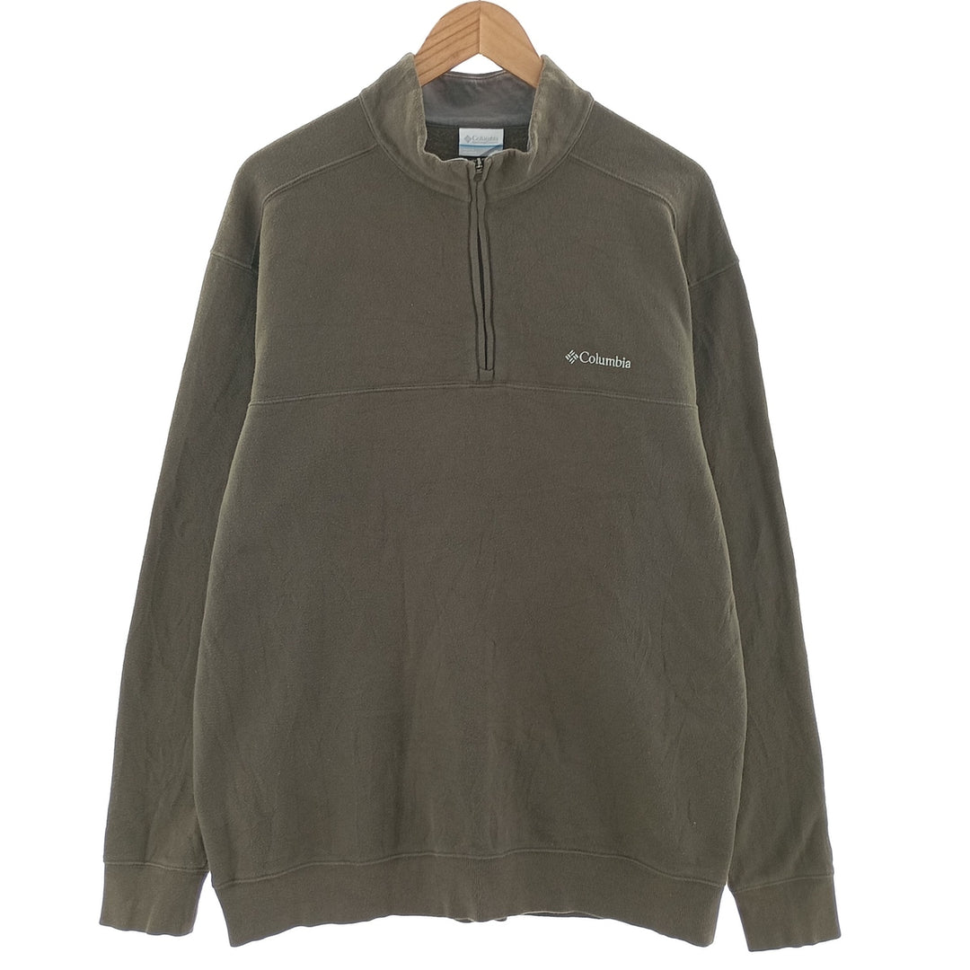 Columbia Half Zip Sweatshirt, Men's XL /eaa401174