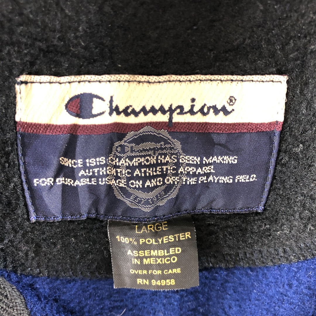 00'S Champion Fleece Vest Men's L size /eaa401183