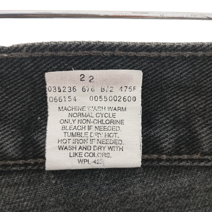 90s~ Levi's 550 Relaxed Fit Black Denim Tapered Denim Pants Made in Canada Men's W30 equivalent / eaa401317