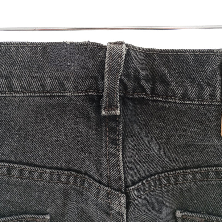 90'S Levi's 00517-0260 Black Denim Bootcut Denim Pants Made in USA Men's W34 Vintage /eaa401319