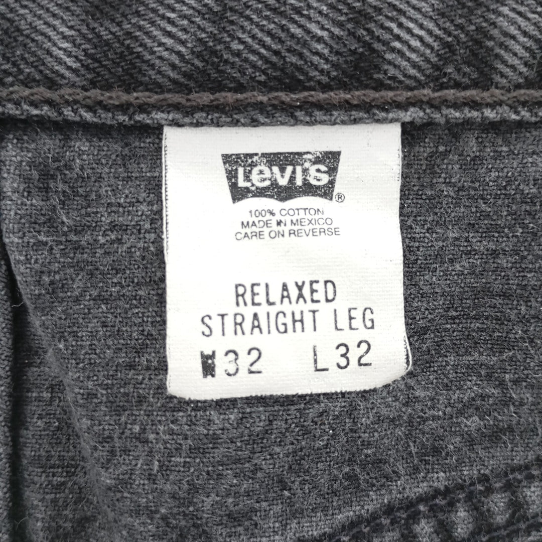 00'S Levi's RELAXED STRAIGHT straight denim pants for men, equivalent to w30 / eaa401337