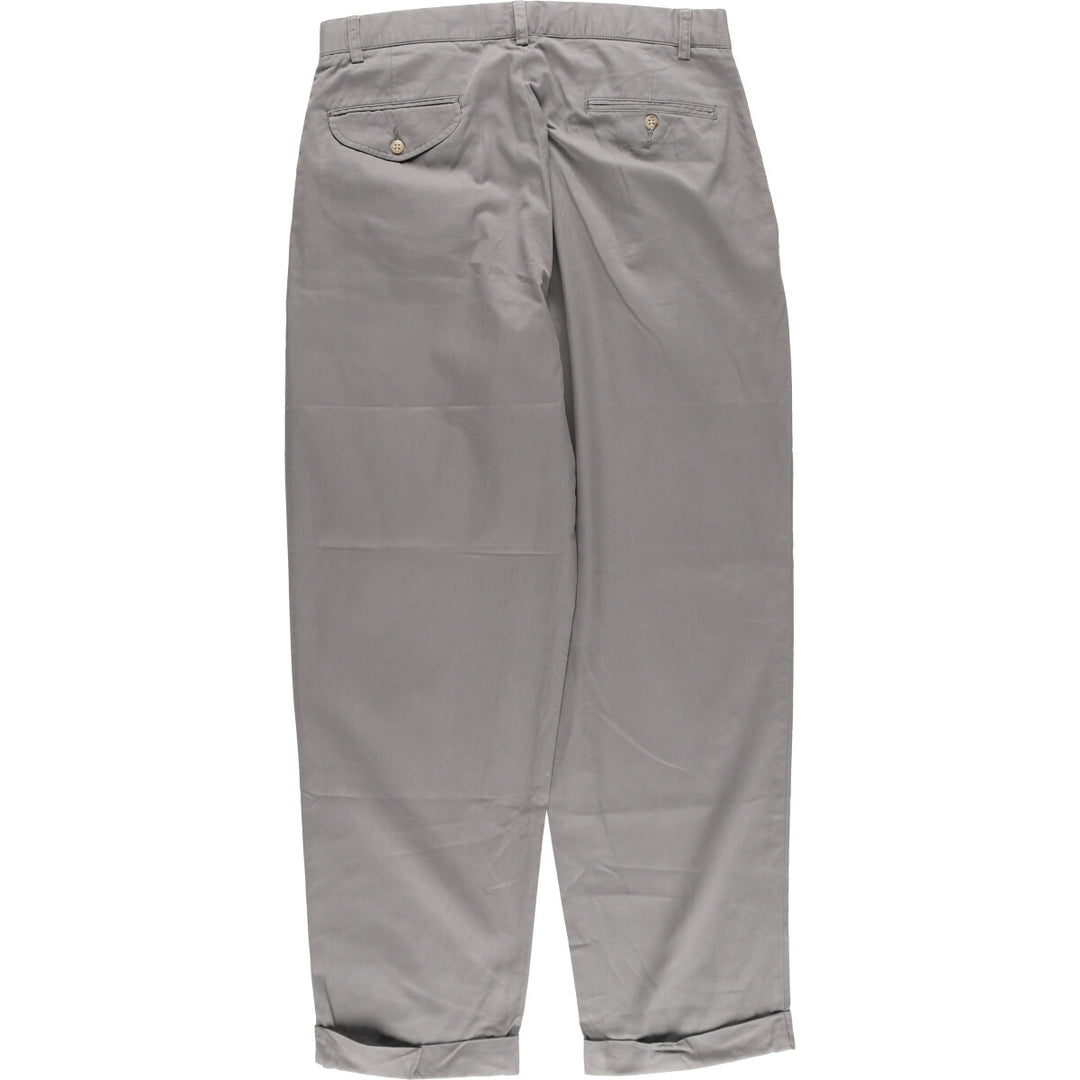 Ralph Lauren POLO by Ralph Lauren HAMMOND PANT, two-pleat chino pants, men's size W34 / eaa401371