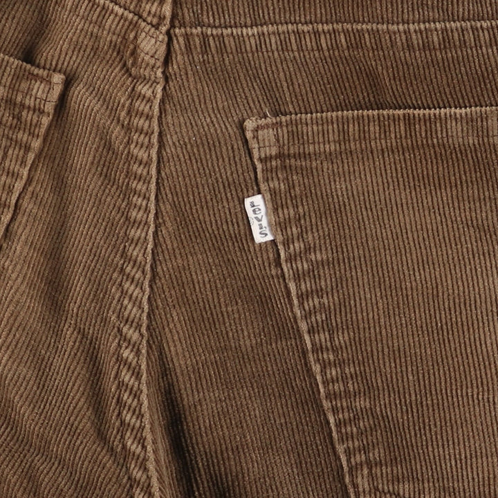 70's Levi's 646-1529 bell bottom corduroy pants for men, W31 equivalent, vintage / eaa401452