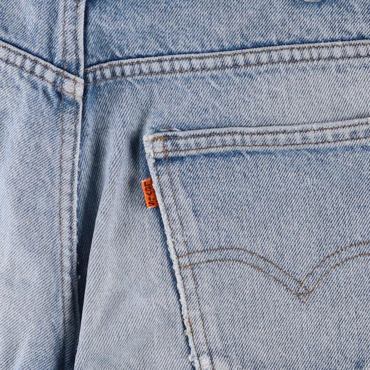 80'S Levi's 645 Orange Tab Flare Cut Denim Pants Made in USA Men's W32 Vintage / eaa401473