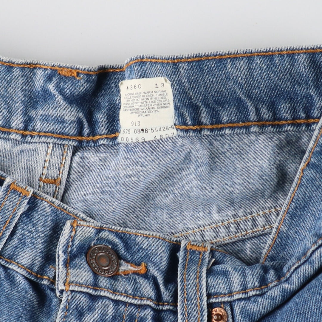 90'S Levi's 569 LARGE STRAIGHT FIT straight denim pants made in USA men's w30 equivalent vintage /eaa401490