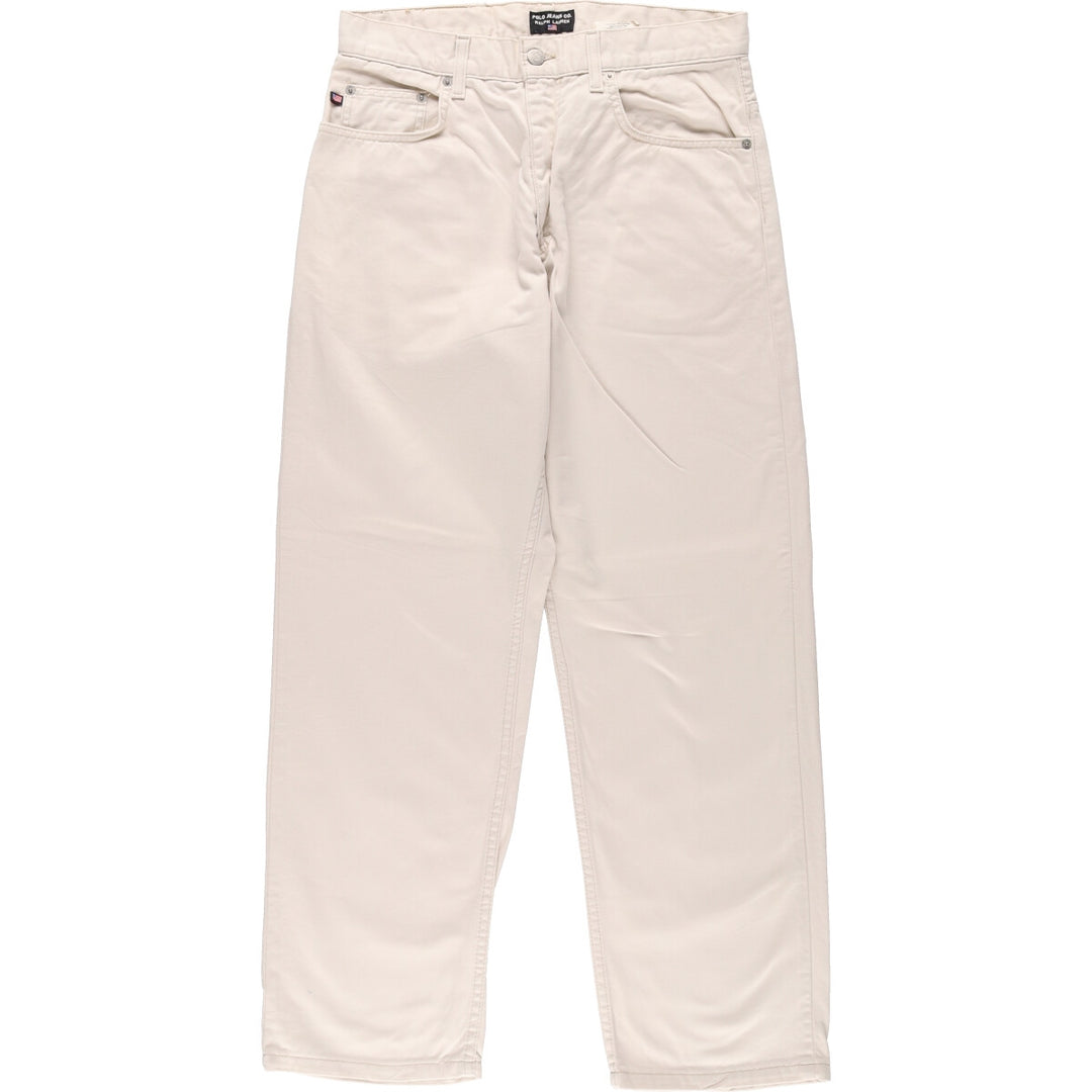 2000'S Ralph Lauren Chino Pants, Made in Canada, Men's, Size W31 cotton white type Vintage Second Hand