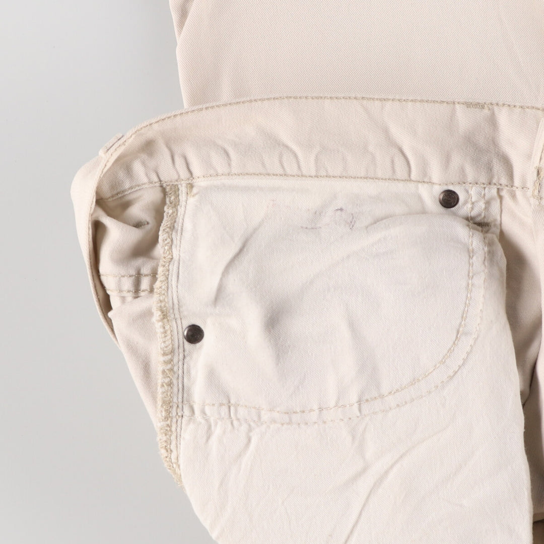 2000'S Ralph Lauren Chino Pants, Made in Canada, Men's, Size W31 cotton white type Vintage Second Hand