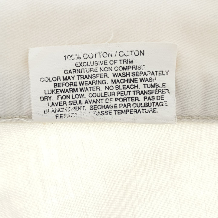 2000'S Ralph Lauren Chino Pants, Made in Canada, Men's, Size W31 cotton white type Vintage Second Hand