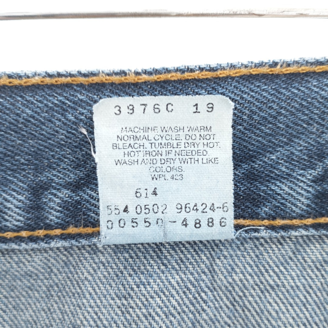 00'S Levi's 550 Relaxed Fit Tapered Denim Pants Made in USA Men's W34 equivalent / eaa401522