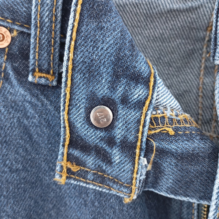 00'S Levi's 505 REGULAR FIT STRAIGHT LEG tapered denim pants made in Canada men's w37 equivalent /eaa401531