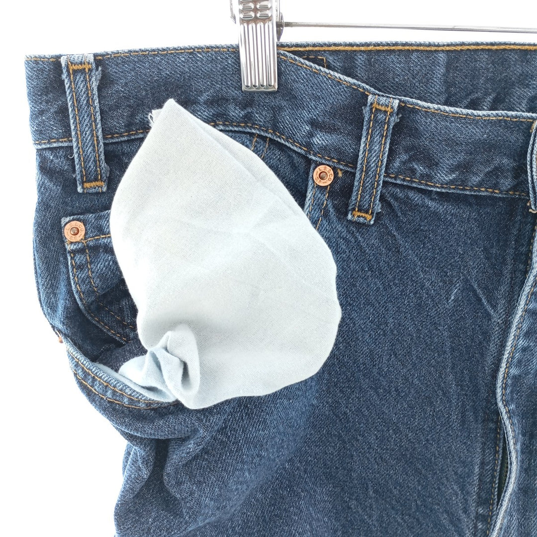 00'S Levi's 505 REGULAR FIT STRAIGHT LEG tapered denim pants made in Canada men's w37 equivalent /eaa401531