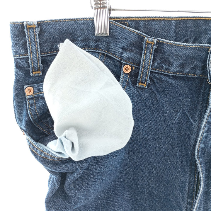 00'S Levi's 505 REGULAR FIT STRAIGHT LEG tapered denim pants made in Canada men's w37 equivalent /eaa401531