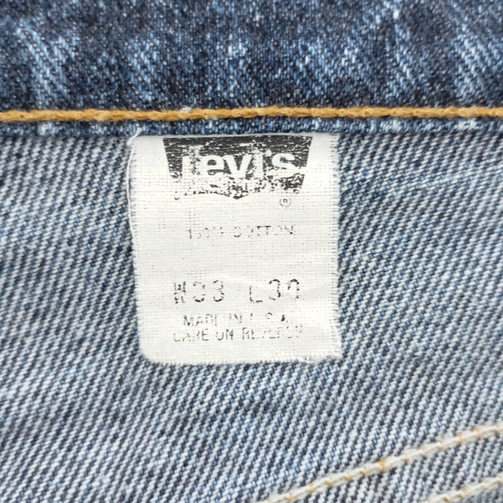 90'S Levi's 554 Tapered Denim Pants Made in USA Men's W33 Vintage /eaa401534