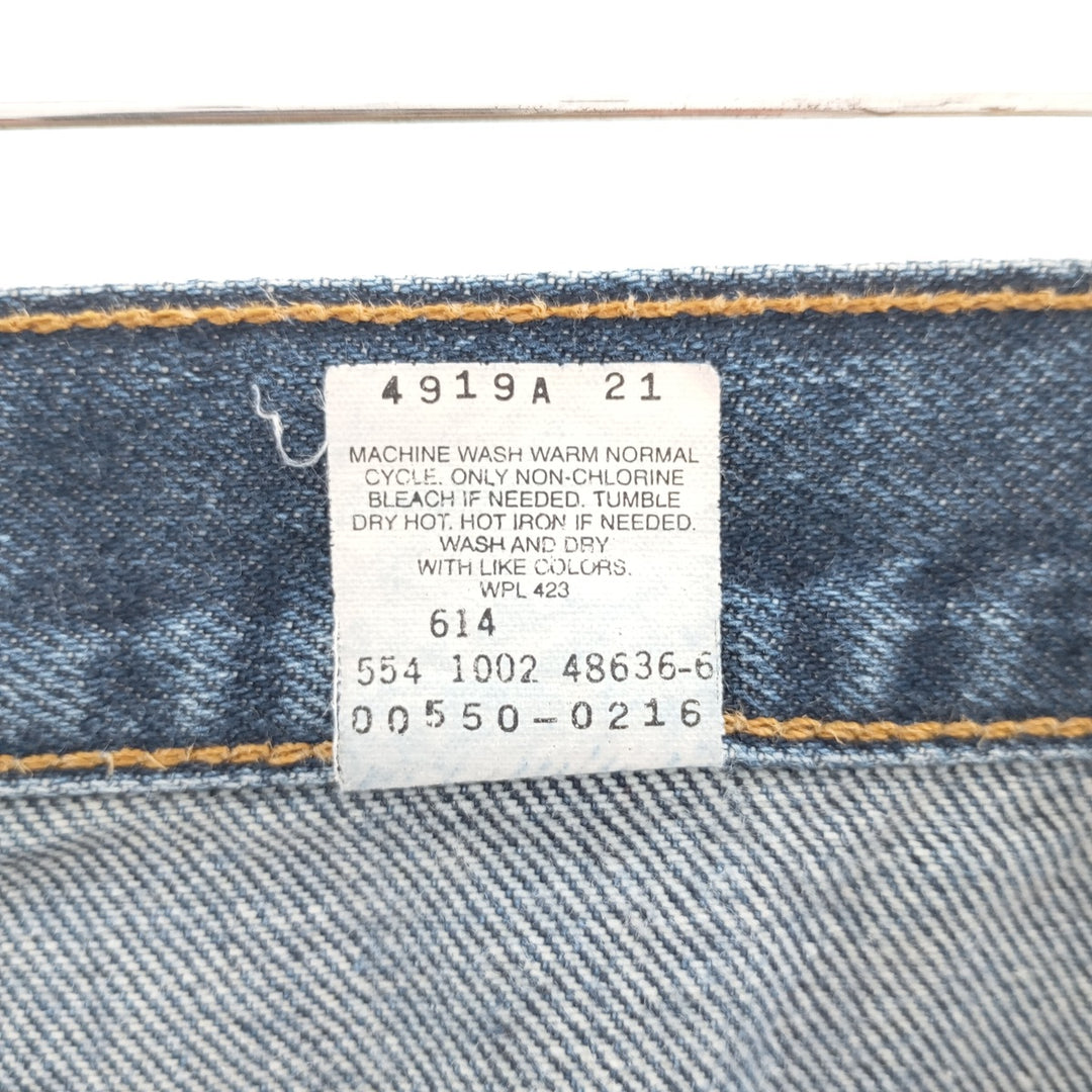 00'S Levi's 550 Relaxed Fit Tapered Denim Pants Made in USA Men's W35 equivalent / eaa401537