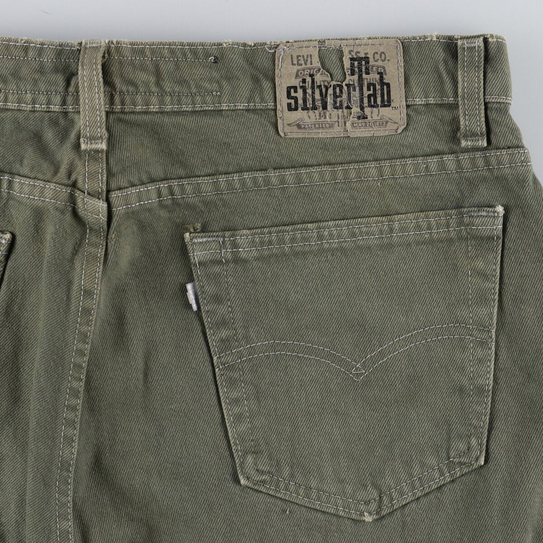 ~00'S Levi's SILVER TAB LOOSE Tapered Denim Pants Made in USA Men's W38 / eaa401544