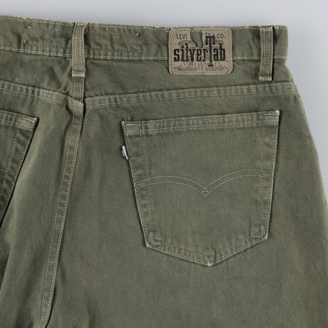 ~00'S Levi's SILVER TAB LOOSE Tapered Denim Pants Made in USA Men's W38 / eaa401544