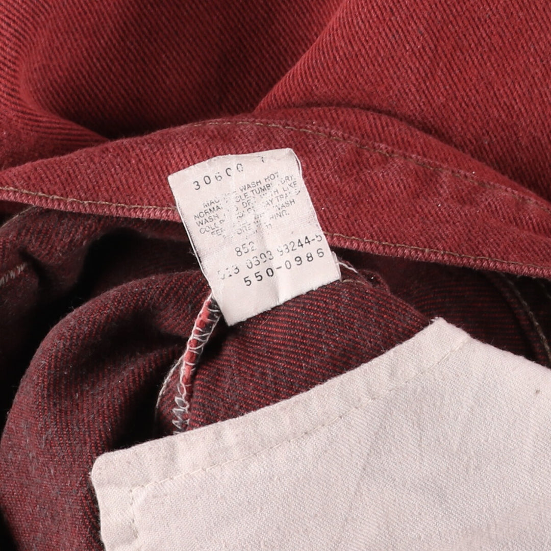 90'S Levi's 550 Tapered Denim Pants Made in USA Men's W36 Vintage /eaa401560