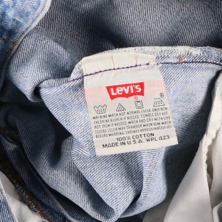 90'S Levi's 501 Straight Denim Pants Made in USA Men's W30 Vintage /eaa401637