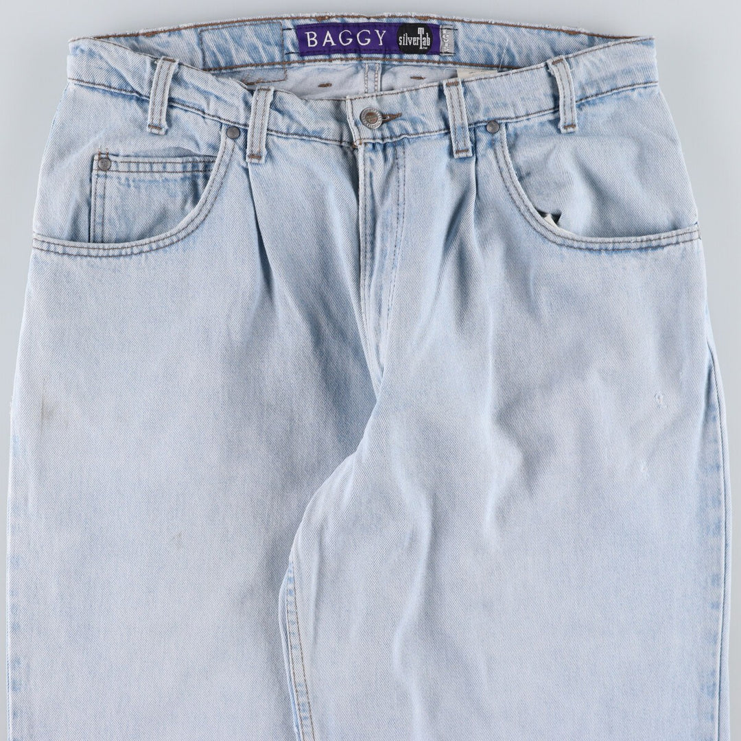 90'S Levi's SILVER TAB BAGGY tapered denim pants for men, W34 equivalent, vintage / eaa401640