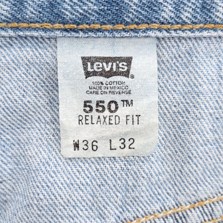 00'S Levi's 550 Relaxed Fit Tapered Denim Pants Men's W36 / eaa401670