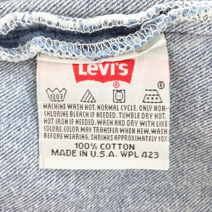 90'S Levi's 501 Straight Denim Pants Made in USA Men's W33 Vintage /eaa401682