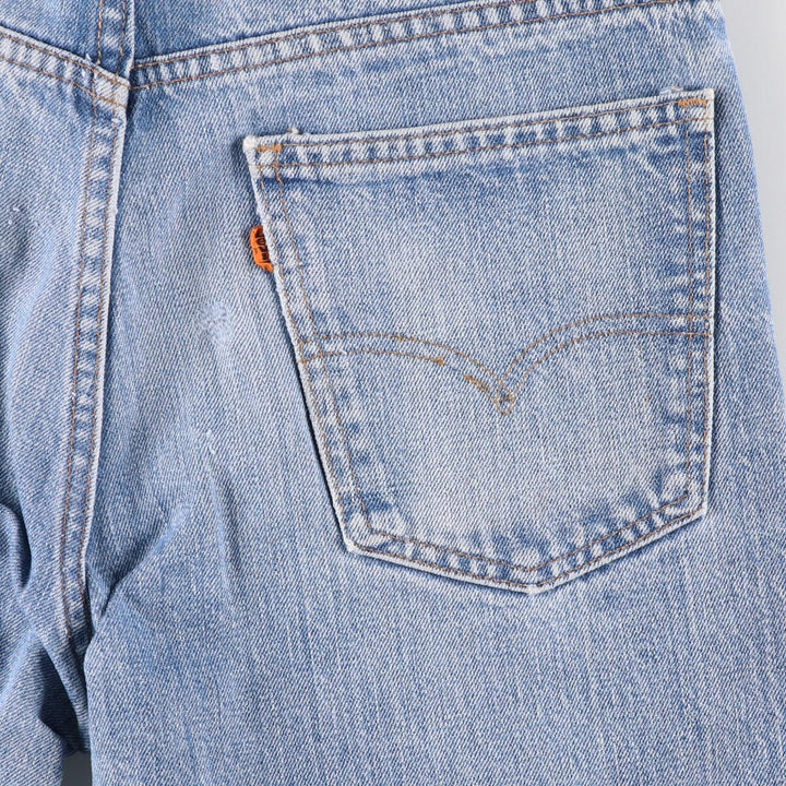 70'S Levi's Orange Tab Flare Cut Denim Pants Men's W30 Vintage / eaa401696