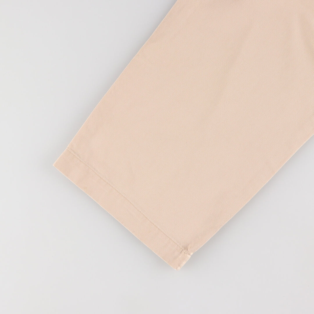 Ralph Lauren POLO by Ralph Lauren Two-pleat Chino Pants for Men, W31 equivalent cotton Beige type Vintage Second Hand