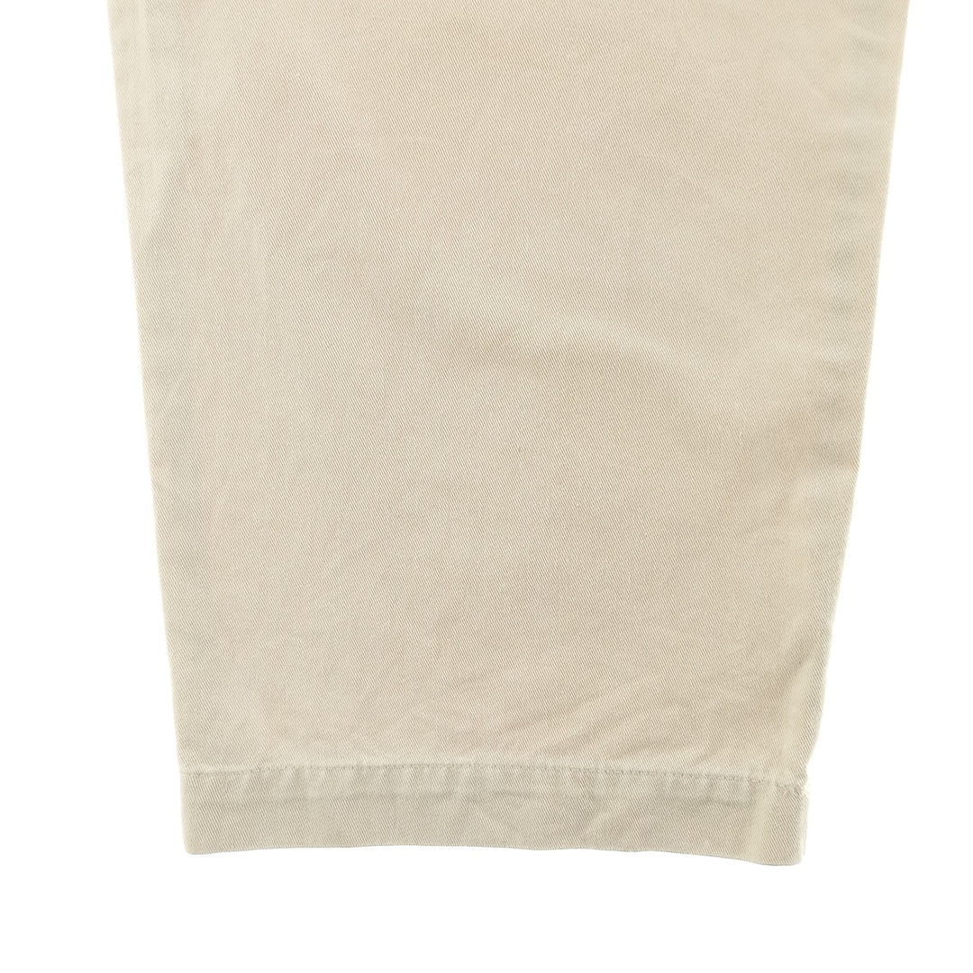 Ralph Lauren POLO by Ralph Lauren Two-pleat Chino Pants for Men, W31 equivalent cotton Beige type Vintage Second Hand