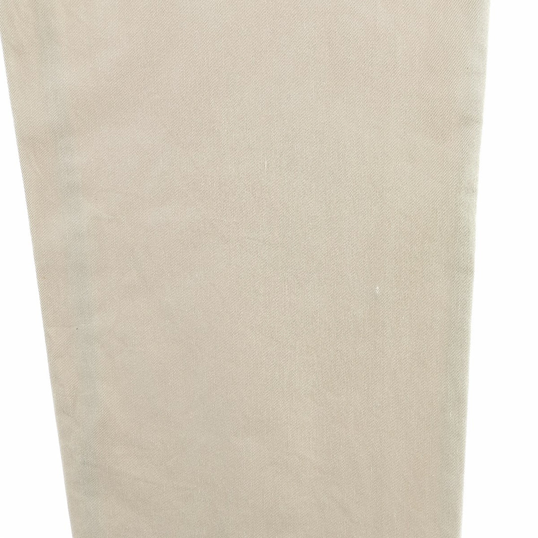 Ralph Lauren POLO by Ralph Lauren Two-pleat Chino Pants for Men, W31 equivalent cotton Beige type Vintage Second Hand